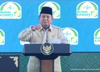 Singgung Lagu Syubbanul Wathon, Prabowo: NU Sudah Lebih Dulu dari Salam Komando TNI