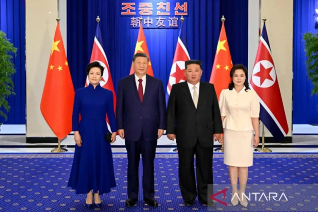 Xi Jinping China, Korut berbagi sungai, gunung dan nasib yang sama