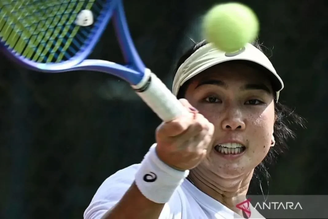 Aldila Sutjiadi melaju ke perempat final ganda DC Open