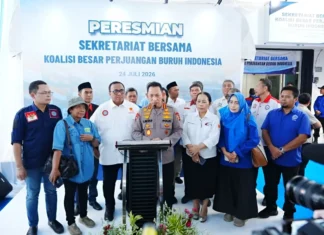 Kapolri Tegaskan Polri terus Perjuangkan Hak-hak Buruh