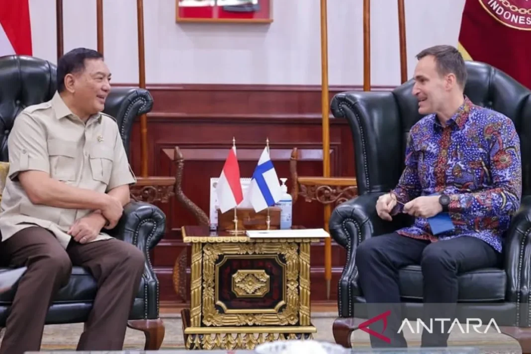 Kemhan RI jalin kerja sama penguatan keamanan siber dengan Finlandia