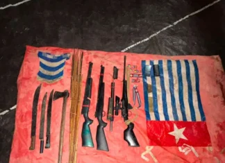 Koops Habema Kuasai Rumah Adat Papua yang Dijadikan Markas OPM