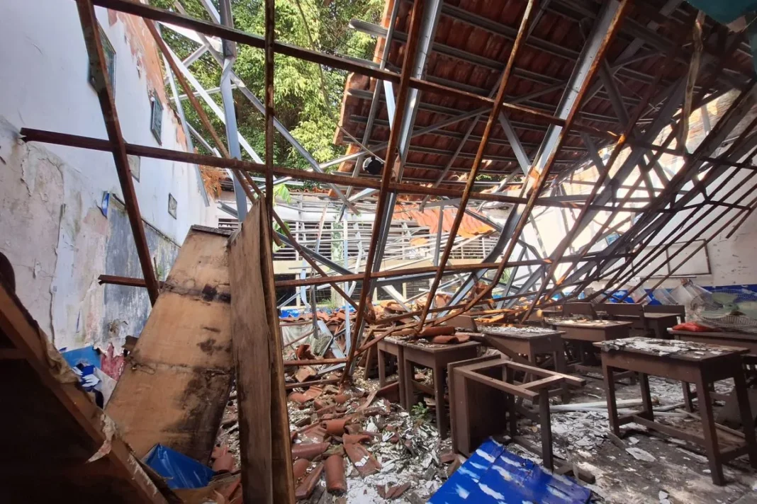 Musala dijadikan tempat aktivitas KBM siswa SDN Kebayoran Lama 09