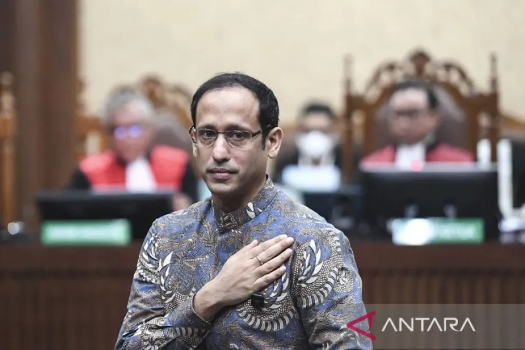 Nadiem Makarim divonis 10 tahun penjara terbukti korupsi di kasus Chromebook