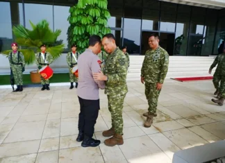 Perkuat Soliditas, Kapolri dan Jajaran Silaturahmi dengan Panglima TNI