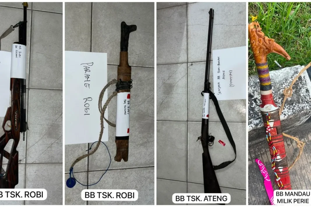 Polri tangkap sembilan tersangka penyerang anggota di Katingan