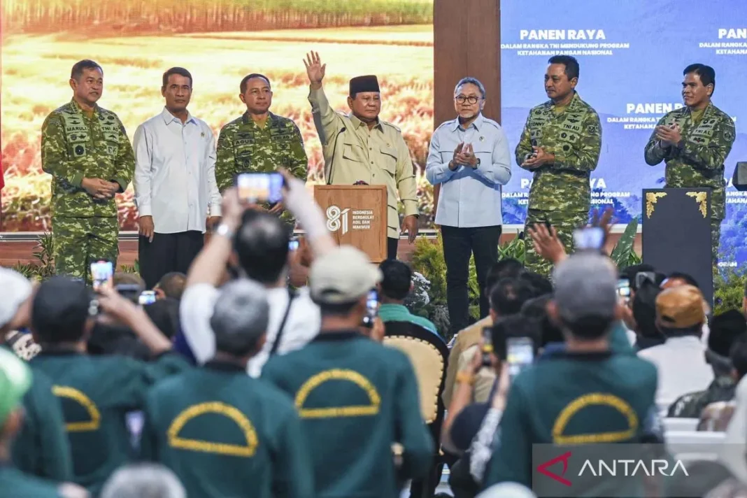 Prabowo, RI tak ingin santai dan akan bangkit dengan kekuatan sendiri