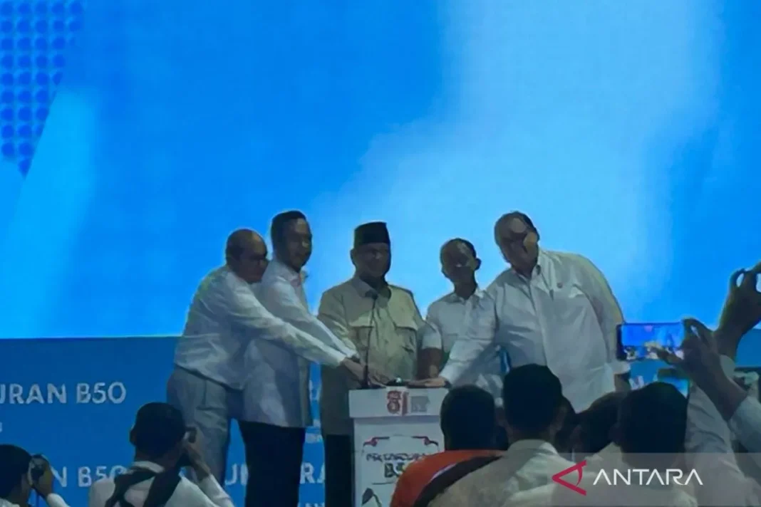Prabowo luncurkan B50 sebagai tonggak kemandirian energi