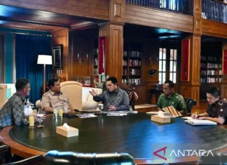 Prabowo Minta Erick Thohir Cari Cara agar Indonesia Masuk Piala Dunia