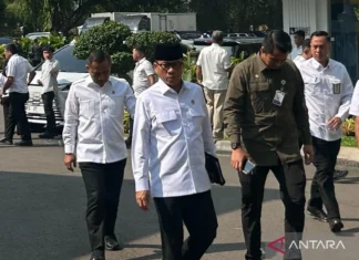 Prabowo Pimpin Sidang Kabinet Paripurna di Istana