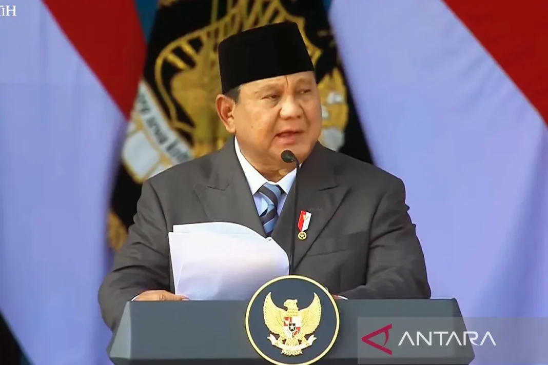 Prabowo tegaskan hukum tak boleh jadi alat kepentingan kelompok