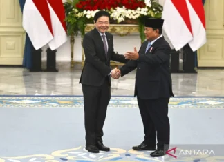 Prabowo: Kerja Sama Ekonomi Pilar Utama Hubungan Indonesia-Singapura
