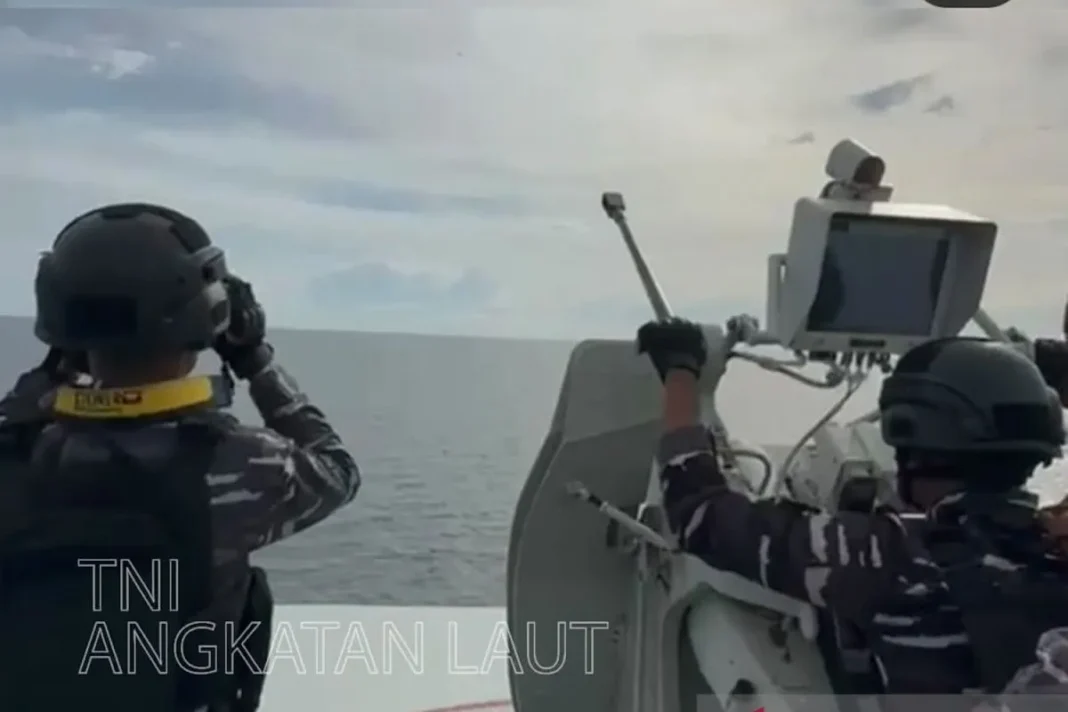 TNI AL dan AU kolaborasi jaga wilayah perbatasan laut RI-Malaysia