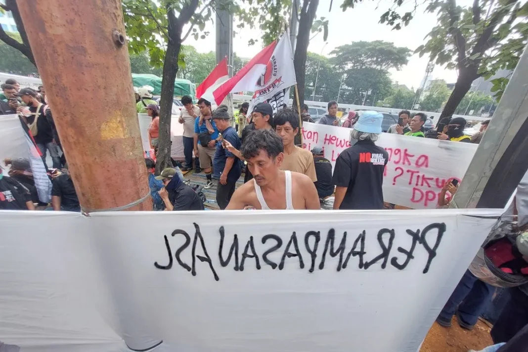 AMPB tegaskan aksi di DPR fokus dua tuntutan pemberantasan korupsi