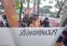 AMPB Tegaskan Aksi di DPR Fokus Dua Tuntutan Pemberantasan Korupsi