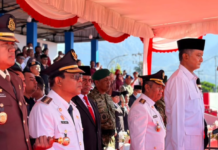 Detik-Detik Gempa M5,8 Guncang Ende NTT saat Upacara HUT RI Dihadiri Menteri PU, Prosesi Sempat Terhenti