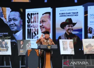 Di Acara Peluncuran Bukunya, Bahlil Tuai Ragam Pujian dari Prabowo