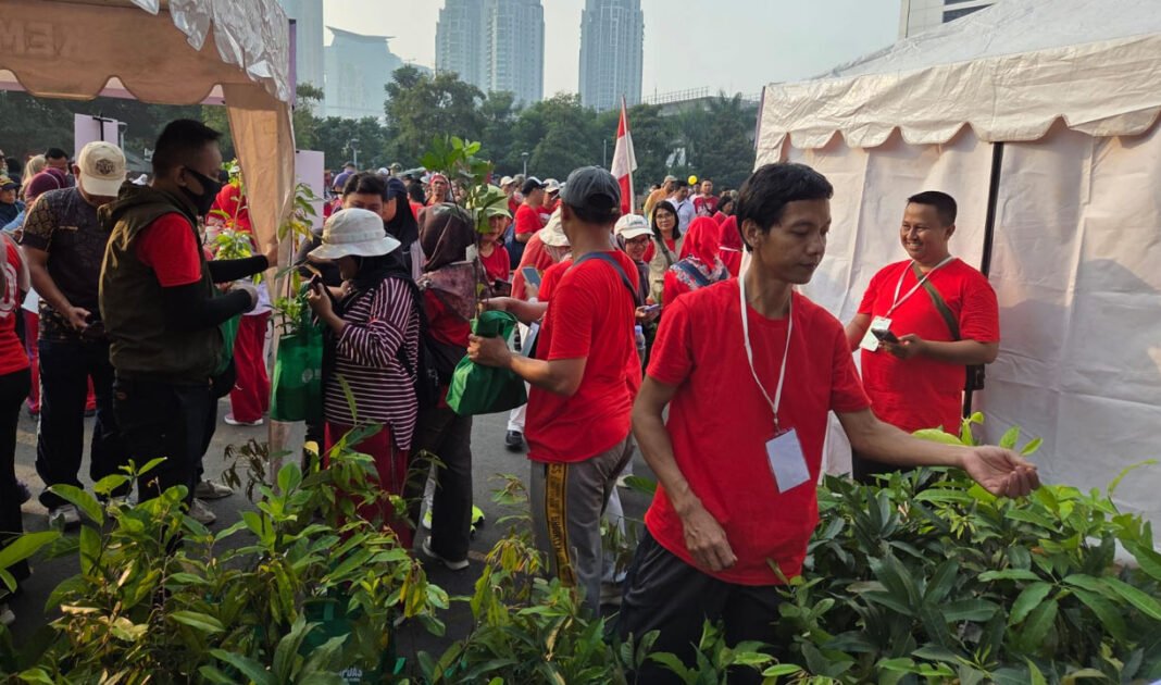 HUT ke-81,Kemenhut Sebar 17.845 Bibit Gratis dari Sabang hingga Merauke