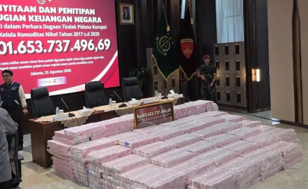 Kejagung sita Rp401 miliar dari PT CNI dalam kasus korupsi nikel ok
