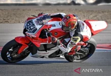 Mario Suryo Aji Finis ke-22 di Moto2 GP Inggris 2026