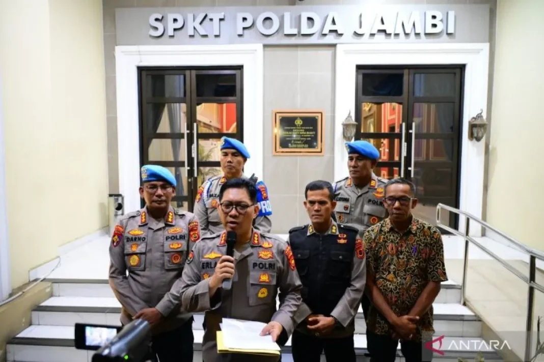 Polda Jambi pecat lima personel terkait tewasnya anggota Polres