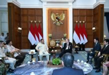 Prabowo Terima Wakil Menteri Perang Amerika Elbridge Colby, Bahas Penguatan Kemitraan Indonesia-AS