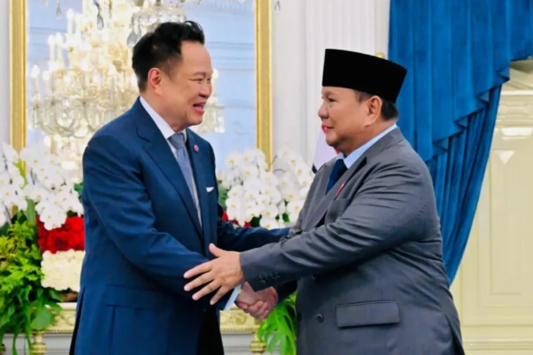 Prabowo sambut kerja sama investasi sektor swasta Indonesia-Thailand