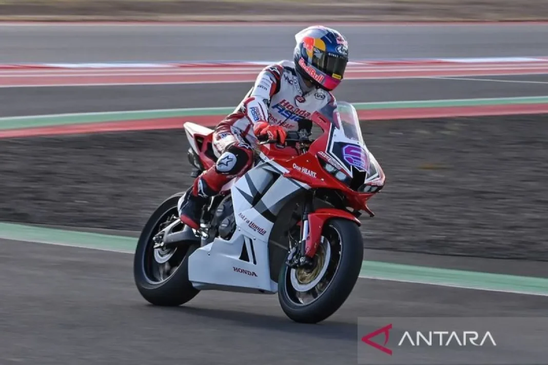 Veda Ega finis posisi sembilan pada Moto3 Inggris 2026