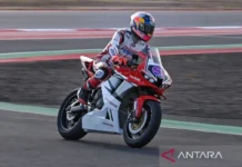 Veda Ega Finis di Posisi Sembilan pada Moto3 Inggris 2026