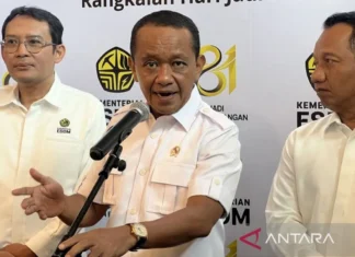 Bahlil Sebut PNBP Minerba Naik Meski Pemerintah Pangkas Kuota Produksi