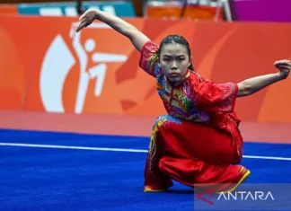 Eugenia Diva Raih Perunggu dari Wushu