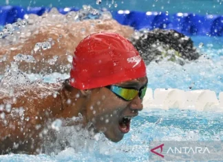 Joe Kurniawan Gagal Tembus Final 100 Meter Gaya Kupu-kupu Putra