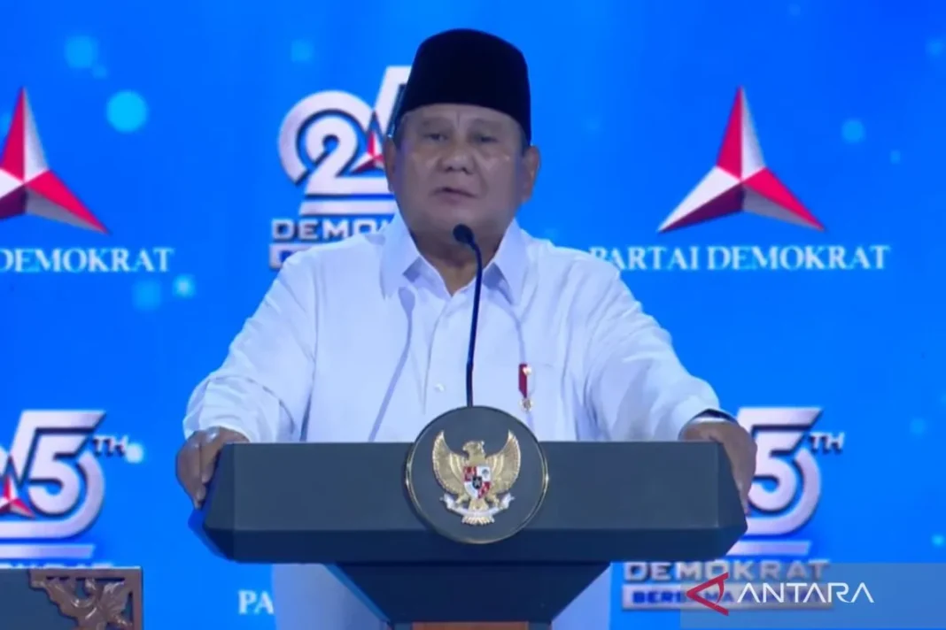 Prabowo berterima kasih atas dukungan Demokrat dan SBY