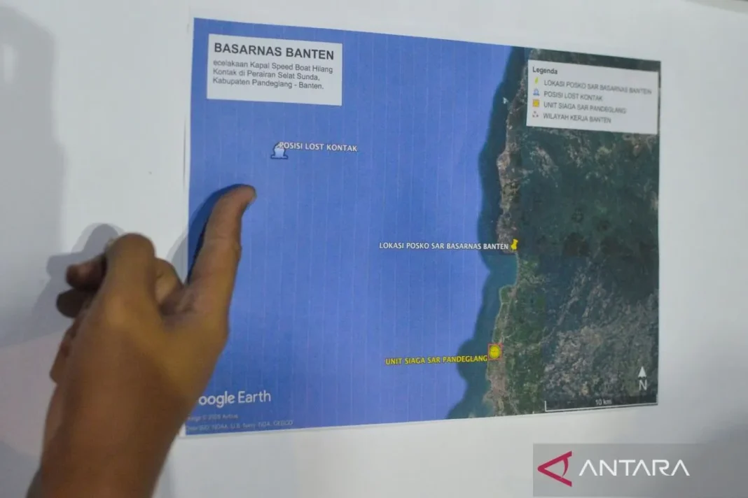 SAR Banten siapkan dua drone termal cari jurnalis di Selat Sunda