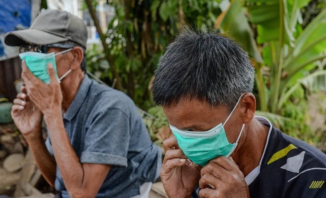 terdampak abu erupsi Anak Krakatau