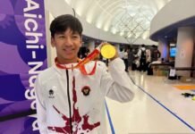 Abdil Puas dengan Emas Pertamanya di Asian Para Games