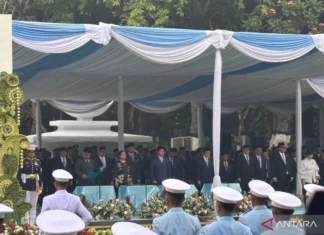Ketua DPR Baca Ikrar Kesaktian Pancasila di Lubang Buaya