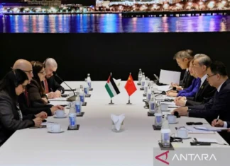 Menlu China Temui Menlu Palestina Dukung Solusi Dua Negara