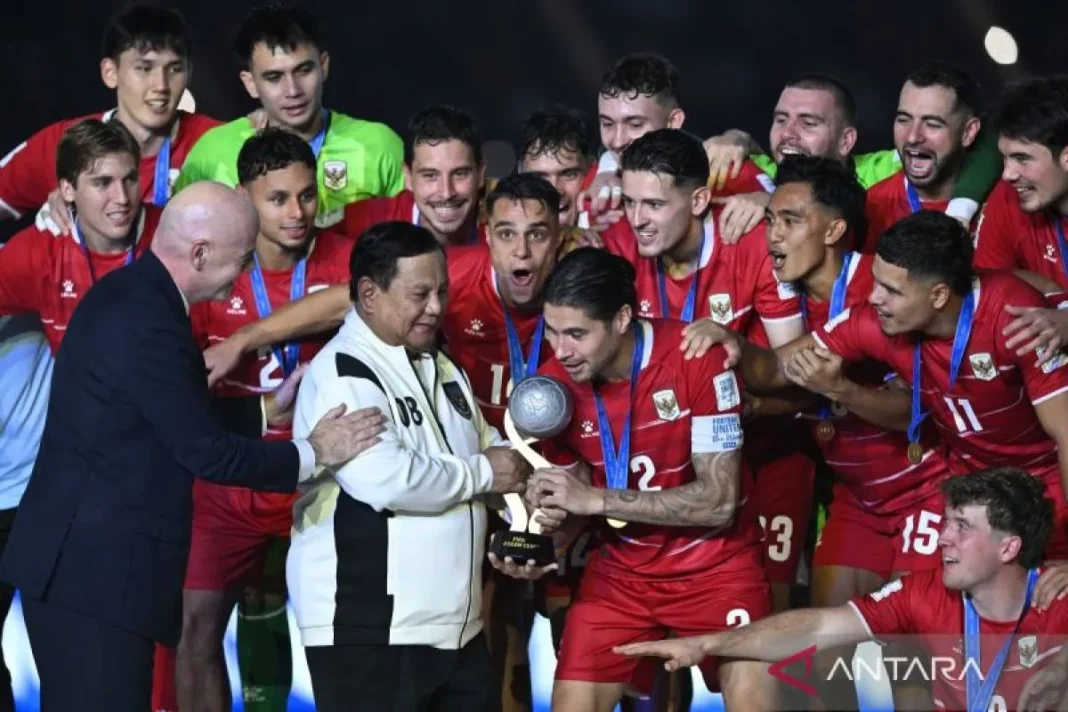 Prabowo bangga timnas Indonesia tak menyerah sampai detik terakhir