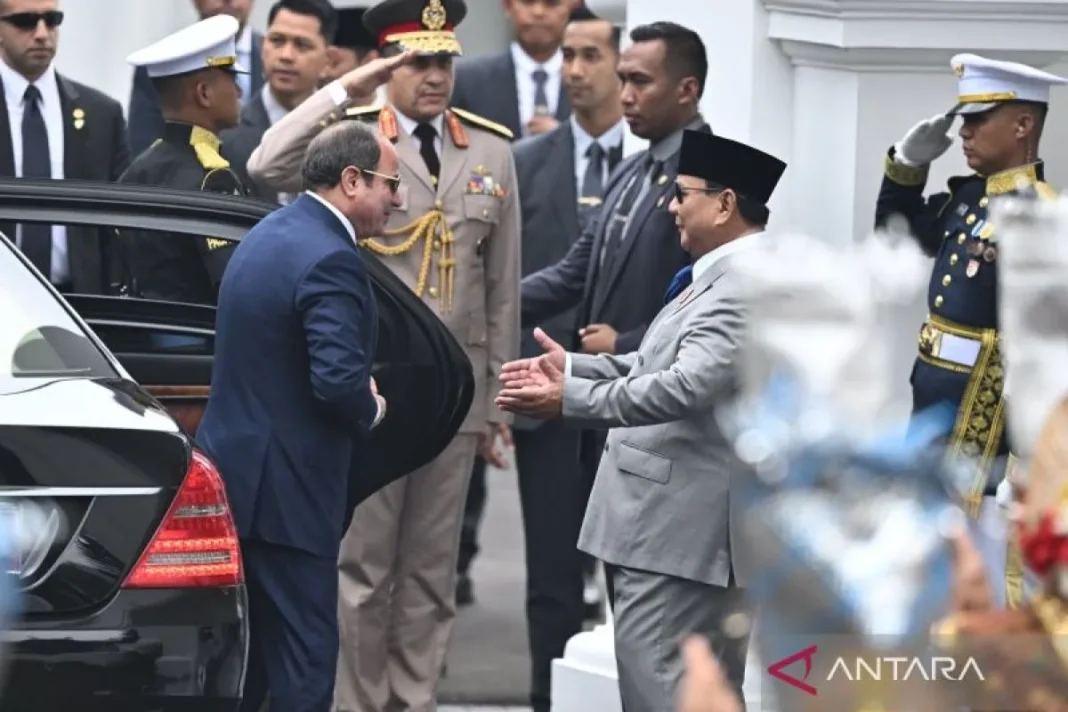Prabowo dan el-Sisi kecam pembangunan permukiman ilegal Israel