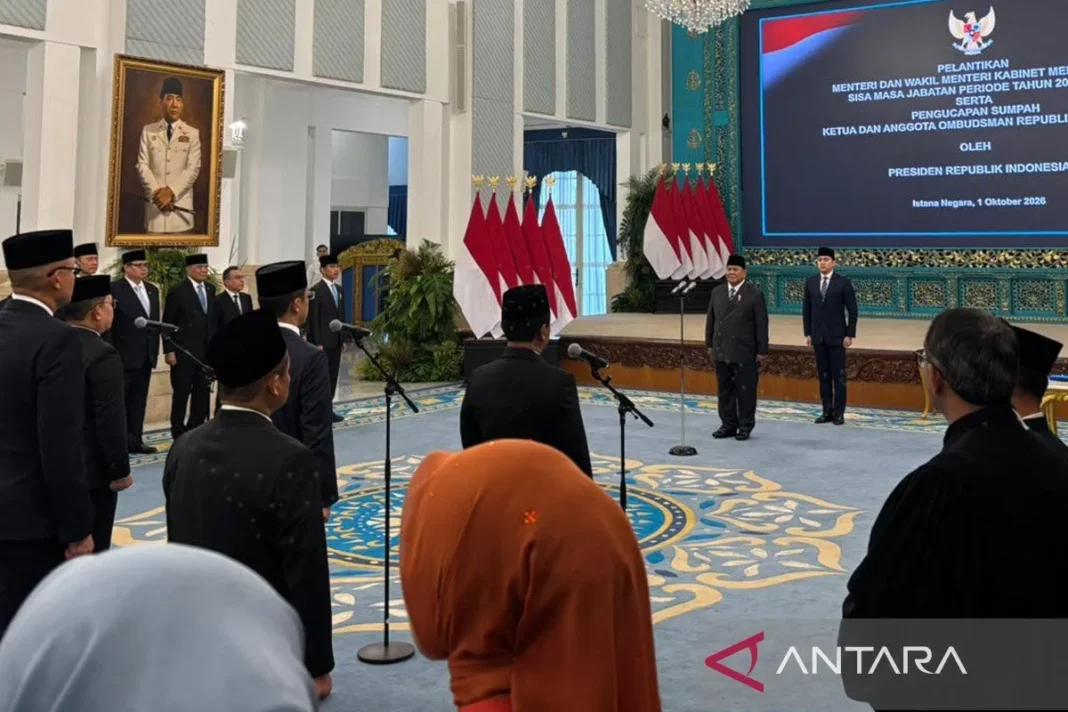 Prabowo lantik Dedi Prasetyo jadi Kepala Badan Reforma Agraria