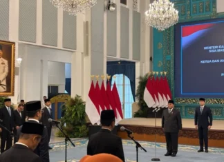 Prabowo Lantik Irwan Meilano sebagai Wamen Kelautan dan Perikanan
