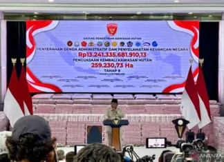 Prabowo Puji Kinerja Satgas PKH, Setor Rp52 T ke Negara dalam Dua Tahun