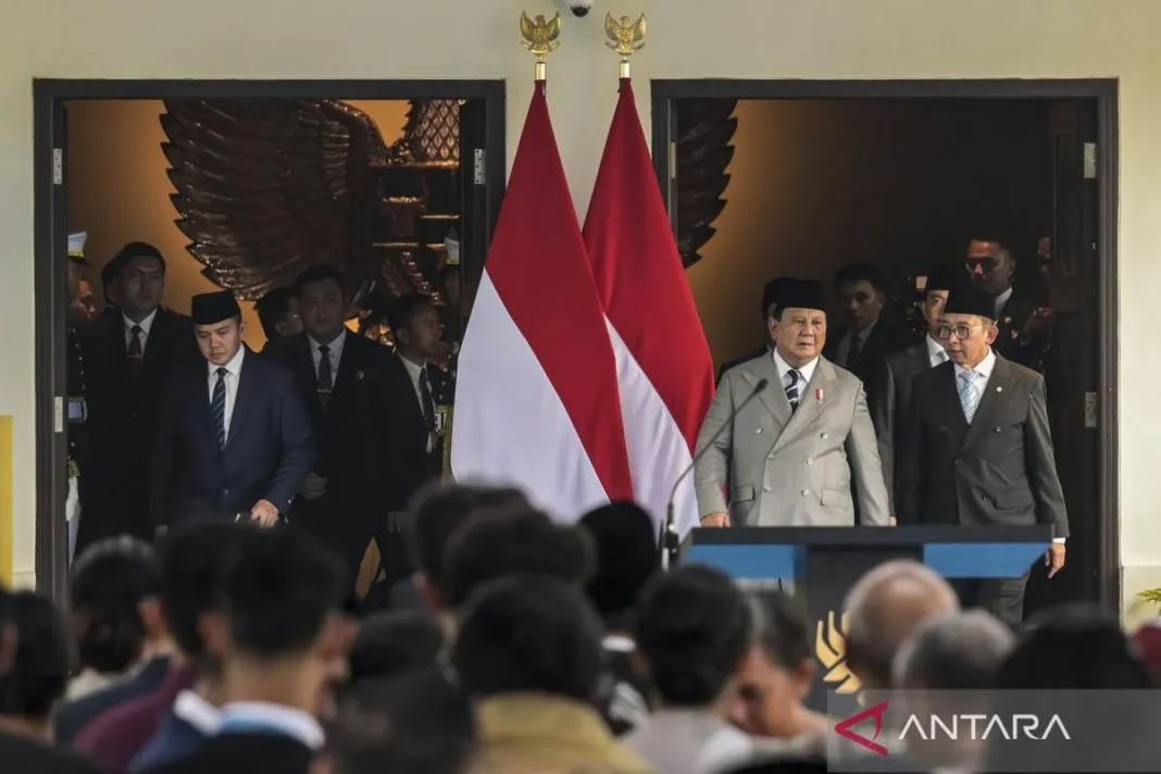 Prabowo tiba di Lubang Buaya pimpin Upacara Kesaktian Pancasila