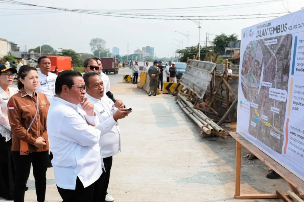 Pramono targetkan jalan tembus Kelapa Gading-Pulogadung rampung 2027