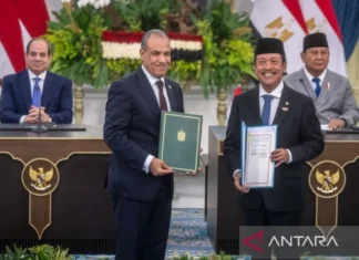 RI-Mesir Sepakat Perkuat Kerja Sama Industri Pertahanan