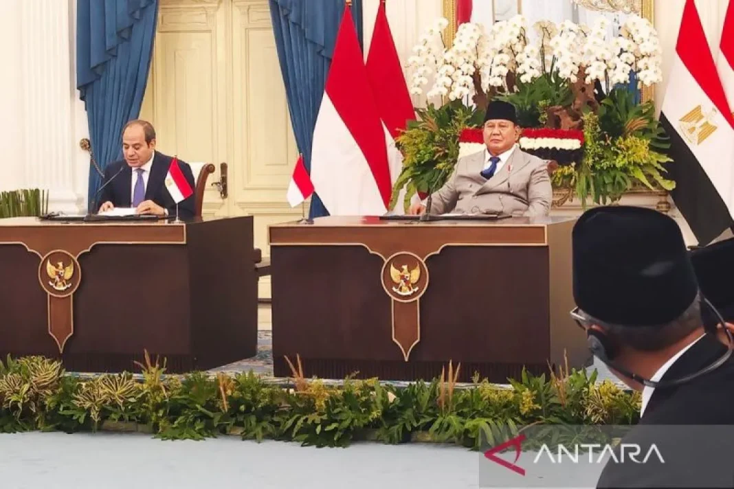 RI dan Mesir tandatangani MoU bidang diplomatik dan kelautan