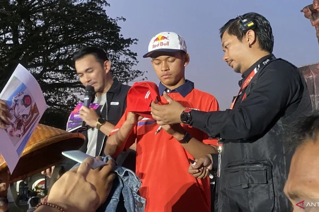 Veda Pratama pecahkan rekor poin debut Moto3